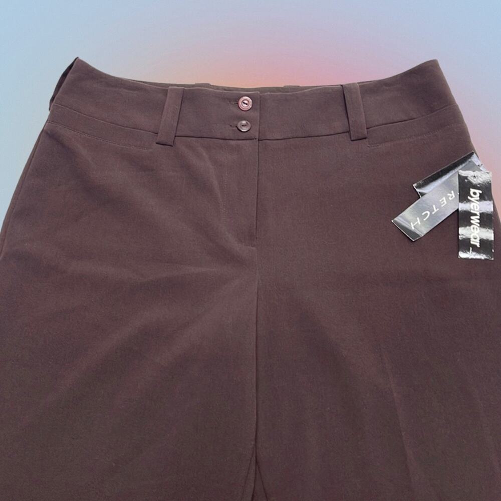 BYERWEAR Women’s 11 (Juniors) Brown Dress Pant